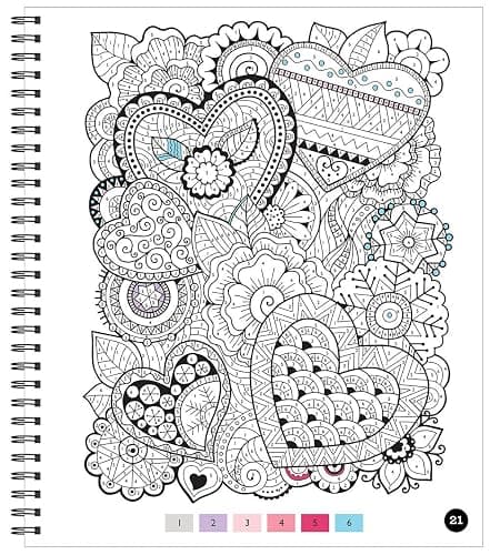 Brain Games - Color by Number: Stress-Free Coloring (Green) thumbnail 4