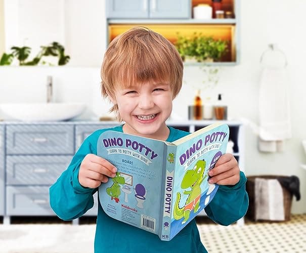 Dino Potty: Fun & Encouraging Potty Training Book for Toddlers – Easy Rhymes & Colorful Pictures – Perfect for Ages 2+ – Start Potty Training Today thumbnail 10