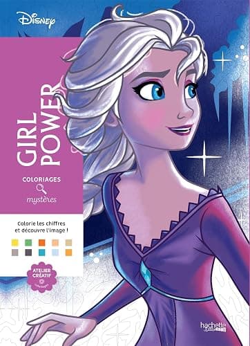 Coloriages mystères Disney - Girl Power - Image 1