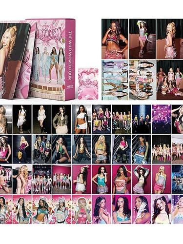 55Pcs Katseye Photocards Katseye Merch Lomo Cards Set Novel Idol Album Photo Cards Set Gift for Fans thumbnail 4