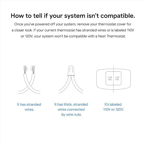 Google Nest Thermostat - Smart Thermostat for Home - Programmable Wifi Thermostat - Fog thumbnail 4