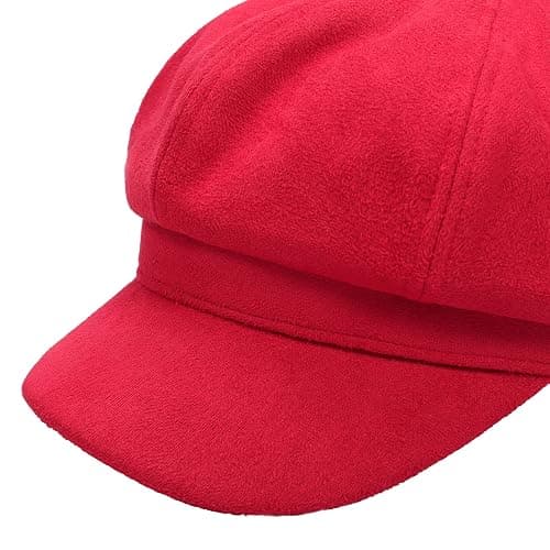 Newsboy Cabbie Baker boy hat Beret Cap for Women Pageboy Visor Paperboy Hat Sailor Fiddler Hat Adjustable thumbnail 5