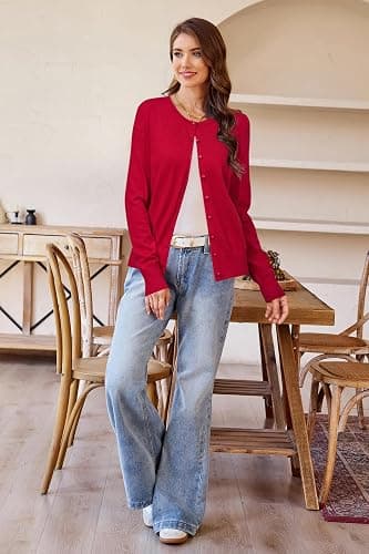 Newshows Cardigan Cardigans Sweater Tops thumbnail 5