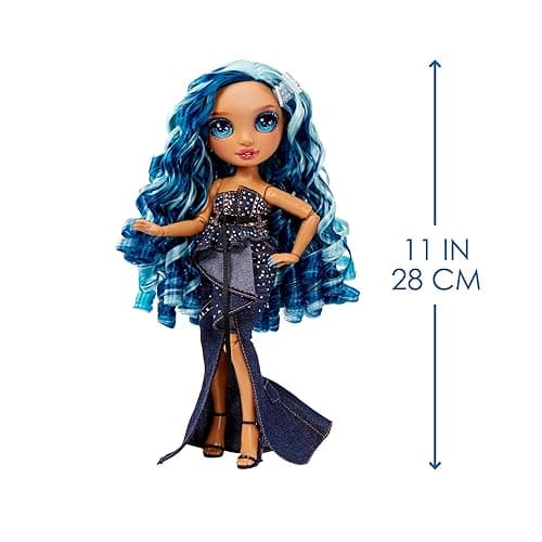 Rainbow High Fantastic Fashion Skyler Bradshaw - Blue 11” Fashion Doll and Playset with 2 Complete Doll Outfits, and Fashion Play Accessories, Great Gift for Kids 4-12 Years Old thumbnail 4