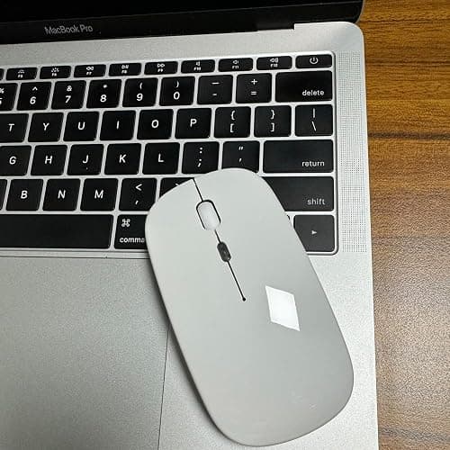 PEIBO Bluetooth Wireless Mouse for Laptop mac MacBook ipad MacBook air MacBook pro pc Desktop Computer Windows Chromebook Notebook (White) thumbnail 3