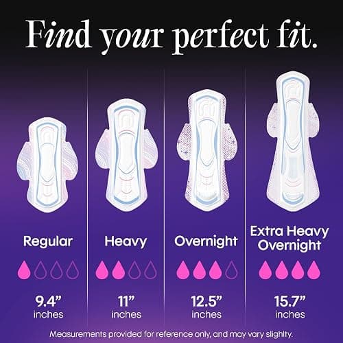 Kotex Ultra Thin Pads with Wings, Heavy Absorbency, 46 Count (Packaging May Vary) thumbnail 4