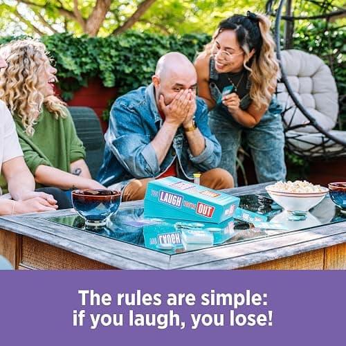DSS Games You Laugh You're Out [Try Not to Laugh Family Card Game for Adults & Teens | White Elephant Gift for Adults | 125 Prompt Fun Cards for Family Game Nights, Thanksgiving, & Parties Ages 14+] thumbnail 8