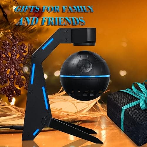 AKMTRD Magnetic Levitation Bluetooth Speaker,Playing Music and Floating in The air,with 5W Louder Sound,Bluetooth 5.1,Cool Tech Gadgets for Men,Unique Gifts for Home Office Decor thumbnail 6