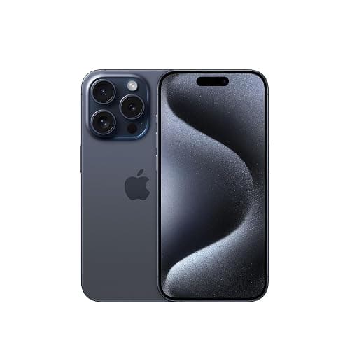 Apple iPhone 15 Pro (128 GB) - Blue Titanium (Renewed) - Image 1