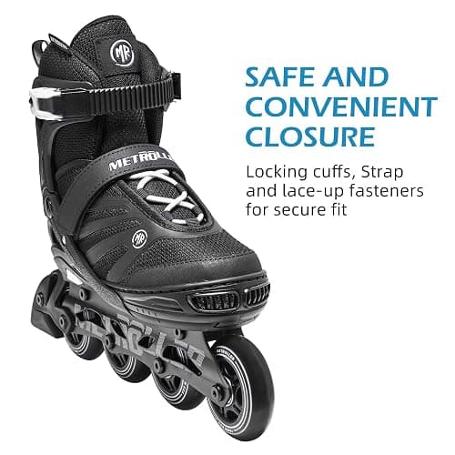 METROLLER Women Inline Skates Men Skates for Adult Female Male Adjustable Inline Skates for Teens Boys thumbnail 6