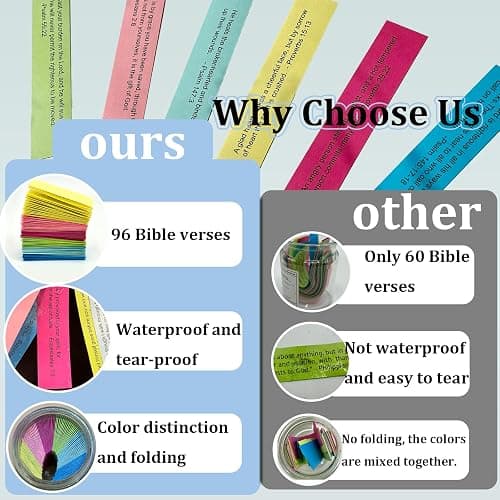 Read Me When Bible Verse Prayer Jar with Prayer Cards, Daily Scripture for Emotions, Hope and Encouragement, Christian Gifts for Women, Mom Birthday, Christmas, Graduation and Teen Gifts thumbnail 3