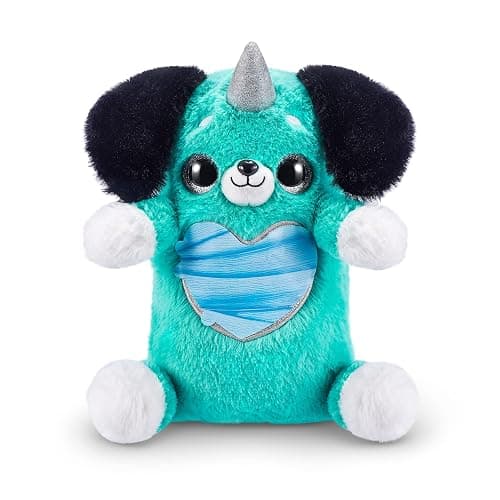 Rainbocorns Puppycorn Rescue (Sausage) by ZURU, Collectible Plush, Stuffed Animal Toys, Surprise Egg, Stickers, Syringe Slime, Ages 3+ for Girls, Children thumbnail 5