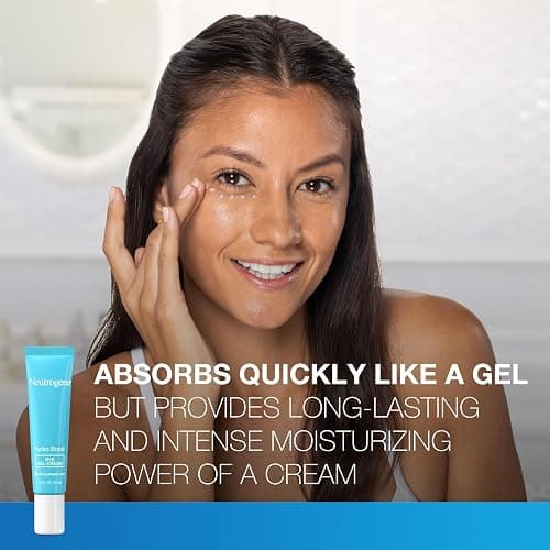 Neutrogena Hydro Boost Under Eye Cream, with Purified Hyaluronic Acid, Keeps Under Eye Area Looking Smooth & Hydrated, Fragrance Free and Non-Comedogenic, 0.5 oz thumbnail 5