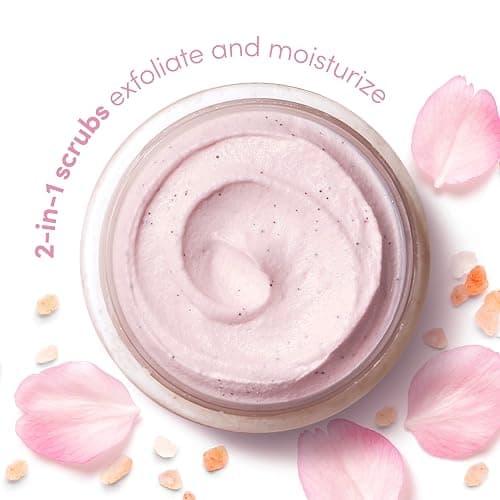 Dove Himalayan Salt & Rose Oil Body Scrub Exfoliates and Deeply Nourishes for Smooth, Radiant Skin 15 oz thumbnail 3