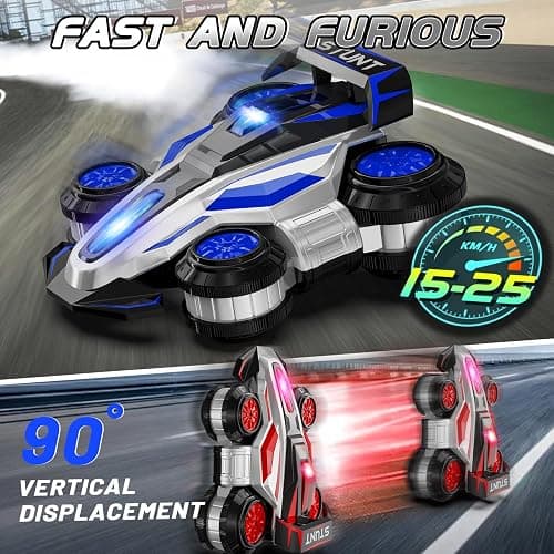 ZSYMIMRC High-Speed Drift RC Stunt Deformation Car, 360-Degree Rotating Transforming RC Car, Birthday Gift for Boys and Girls Aged 6-16 thumbnail 3