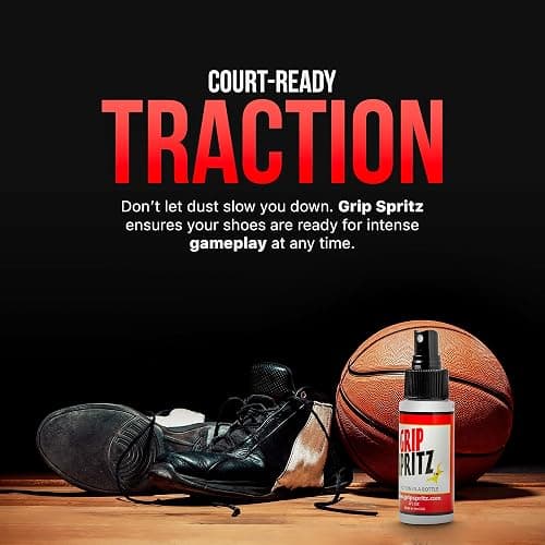 Grip Spritz - Basketball Shoe Grip Spray - Improve Sole Traction & Court Grip - Rejuvenate & Elongate Sneaker Life - Anti Slip Grip & Performance Enhancer - Basketball Accessory thumbnail 9