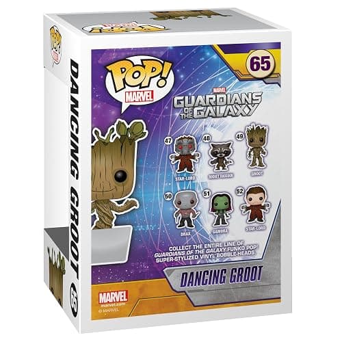 POP Funko Marvel: Guardians of The Galaxy - Dancing Groot - Guardianes de la Galaxia - Figura de Vinilo Coleccionable - Idea de Regalo- Mercancia Oficial - Juguetes para Niños y Adultos thumbnail 3