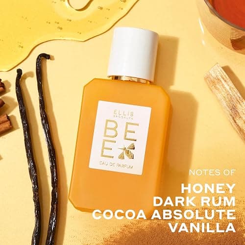 Ellis Brooklyn BEE Eau de Parfum for Women, 10ml / 0.33 fl oz | Honey Vanilla Gourmand Perfume with Sandalwood, Cocoa, & Dark Rum, Vegan, Cruelty-Free, Sustainable Ingredients thumbnail 3