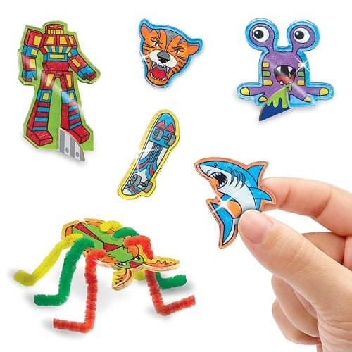Shrinky Dinks Cool Stuff Activity Set, 51-piece set, Kids Art and Craft Activity Set, Kids Toys for Ages 5 Up by Just Play thumbnail 2