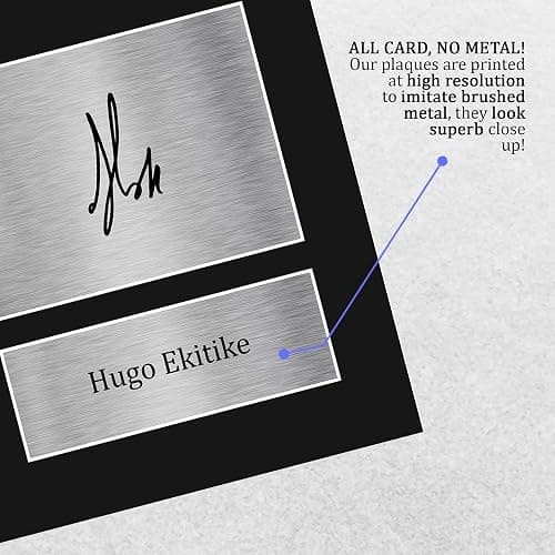 HWC Trading Hugo Ekitike Liverpool Gifts Printed Signed Autograph Picture for Football Fans and Supporters - A4 thumbnail 5