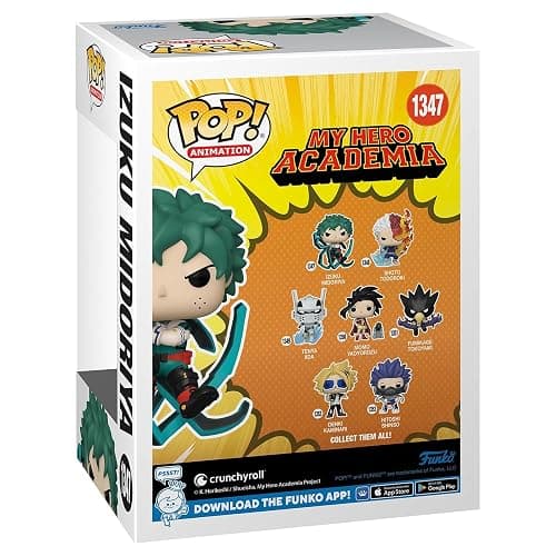 Pop! Animation: My Hero Academia – Deku Blackwhip Glow-in-The-Dark PX Vinyl Figure thumbnail 4