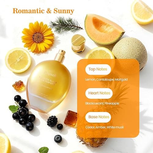 EASYWELL Hair Perfume for Women, Eau De Toilette Spray with Vitamin B5, Moisturizing & Nourishing Hair, Clean Fragrances Hair Spray Women, Daily Hair Repair Mist, Lemo Marigold Blossom, 2.5 fl oz thumbnail 4
