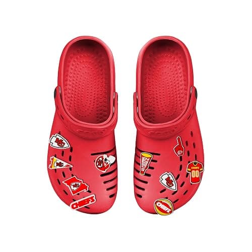 FOCO NFL unisex-adult NFL Team Logo Officially Licensed 10-Pack Charms for Clogs Shoes Bracelet thumbnail 4