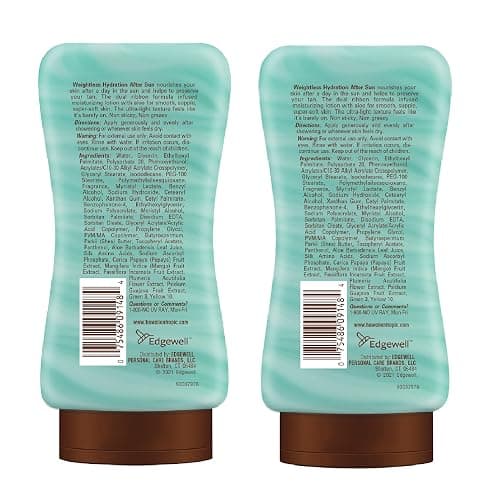 Hawaiian Tropic Weightless Hydration After Sun Lotion with Aloe, 6Fl Oz Twin Pack, Hawaiian Tropic Lotion, Moisturizing Lotion, After Sun Care, After Sun Moisturizer, 6Fl Oz each thumbnail 2
