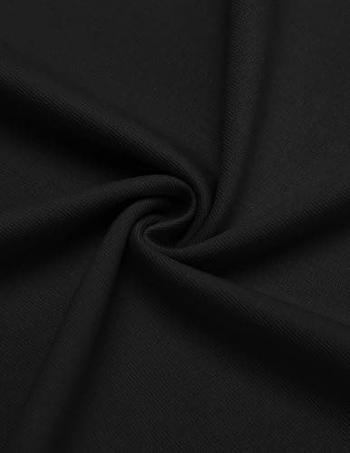 Arshiner Girl's Contrast Mesh Puff Long Sleeve High Waist A Line Short Dress with Pockets for 6-13 Years thumbnail 7