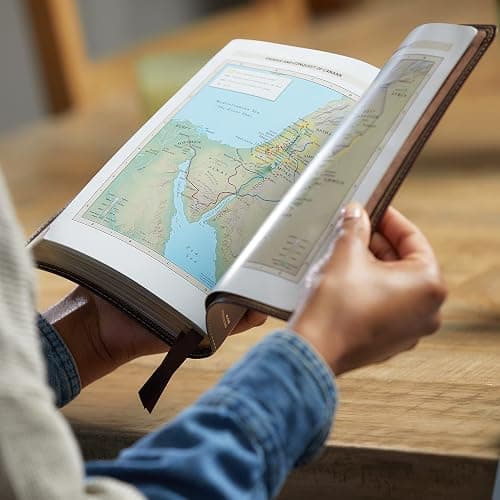 KJV Holy Bible: Personal Size Giant Print with 43,000 Cross References, Deluxe Burgundy Leathersoft, Red Letter, Comfort Print: King James Version thumbnail 10