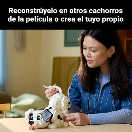 LEGO | Disney Cachorro de 101 Dálmatas - Maqueta para Construir para Adultos de Figura Articulada de Perro Interactivo - Se Transforma en 6 Perros Diferentes - Regalo para Mujeres y Hombres Fans 43269 thumbnail 5