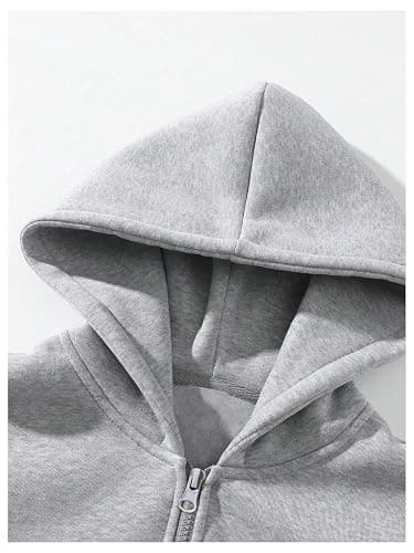 SOLY HUX Men's Quarter Zip Hoodies Zip Up Hoodie Long Sleeve Drop Shoulder Sweatshirt Casual Pullover thumbnail 3