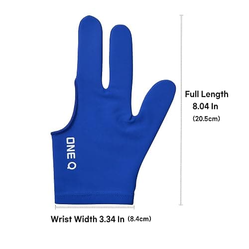 ONSEAMIRO ONEQ 3 Fingers Billiard Gloves Snooker Cue Professional 3 Colors (Spandex) 5pcs/Set thumbnail 6