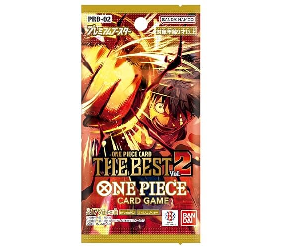 BANDAI One Piece Card Game The Best Vol.2 (PRB-02) Booster Box (Japanese) - 10 Packs thumbnail 3
