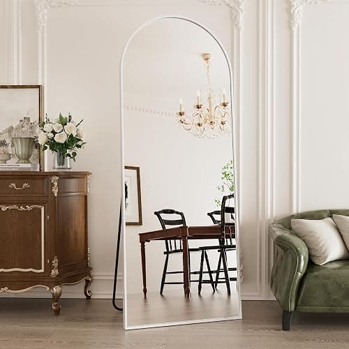 Floor Length Mirror 71"x26"(White) thumbnail 4