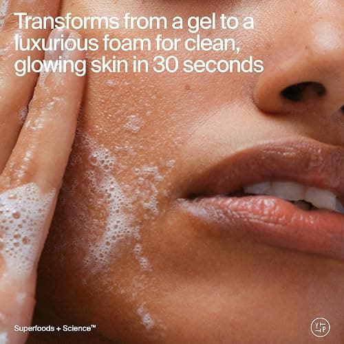 Youth To The People Superfood Facial Cleanser - Kale + Green Tea Daily Face Wash, Gentle Makeup Remover, with Soothing Antioxidants for Glowing Skin, pH Balance, Clean Pores, Sulfate-free, Refillable thumbnail 10