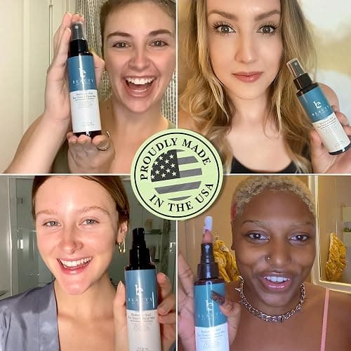 Hyaluronic Acid Toner for Face - USA Made with Natural & Organic Ingredients, Hydrating Toner with Niacinamide, Softens and Smoothes Dry & Sensitive Skin, Fragrance-Free Skin Care Spray thumbnail 5
