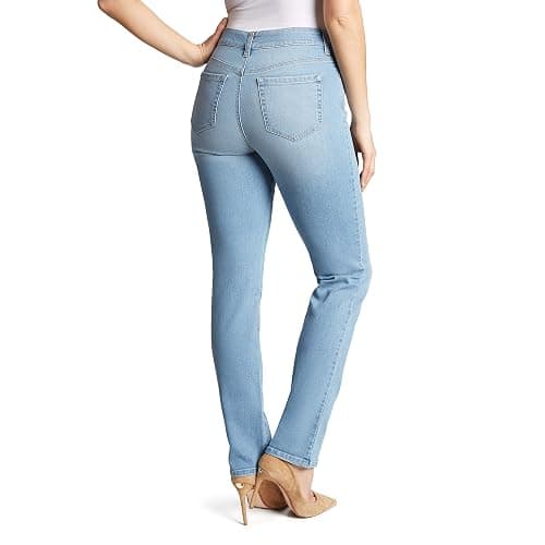 Gloria Vanderbilt Womens Amanda Classic High Rise Tapered Jean Petite thumbnail 3