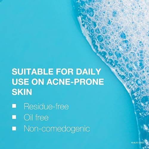 Neutrogena Oil-Free Acne Face Wash, Breakout Prone Skin Facial Cleanser with 2% Salicylic Acid Acne Treatment for Face, 9.1 fl. oz thumbnail 8