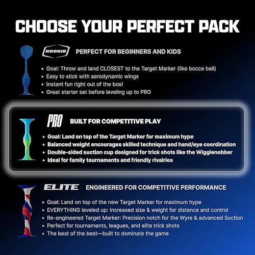 Popdarts PRO Pack Game Set (FRDi) - Indoor, Outdoor Suction Cup Throwing Game - Competition with a POP thumbnail 7