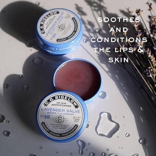 C.O. Bigelow Lavender Salve Tins, Pack of 3 Lip Balm Tins, All Purpose Salve for Lips, Cuticles, Hands & Dry Skin, Lip Balm Set, 0.8 oz thumbnail 8