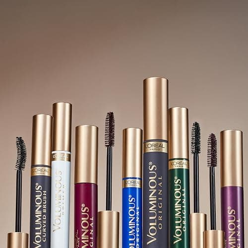 L'Oreal Paris Makeup Voluminous Original Mascara, Deep Burgundy, 0.26 Fl Oz thumbnail 6