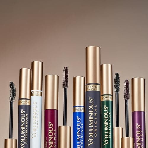 L’Oreal Paris Makeup Voluminous Original Volume Building Mascara, Black Brown, 0.28 fl; oz. - Washable Black Brown - 0.28 Fl Oz (Pack of 1) thumbnail 7