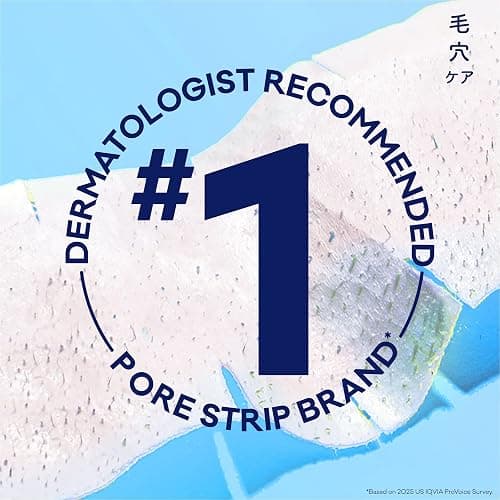 Bioré Original Blackhead Remover Strips, Deep Cleansing Nose Strips With Instant Pore Unclogging, Features C-Bond Technology, Oil-Free, Non-Comedogenic Use, 14 Count thumbnail 3