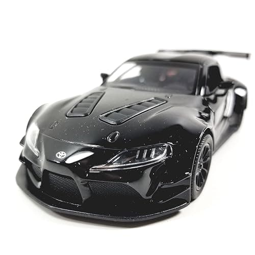 KiNSMART Toyota GR Supra Concept Racing Edition 1/36 Scale Diecast Race Car (Black) thumbnail 3