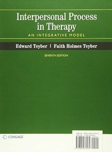 Interpersonal Process in Therapy: An Integrative Model (MindTap Course List) thumbnail 2