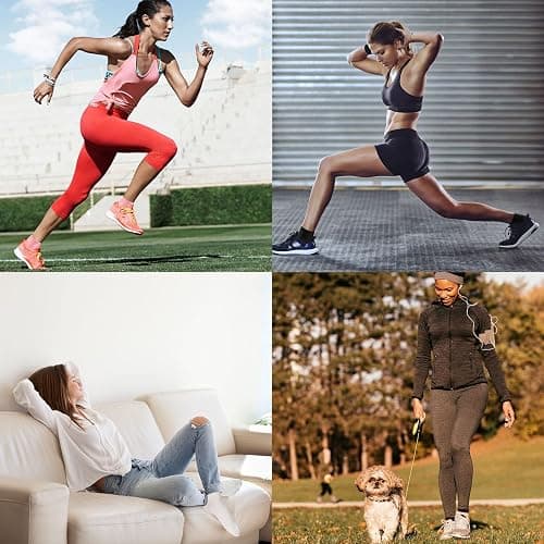 COZYOFFI Natural Ankle Socks Women: 10 Pairs Cotton Running Athletic Socks thumbnail 2