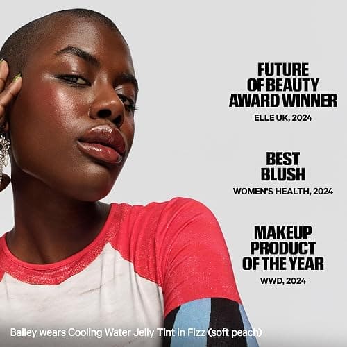 Milk Makeup Cooling Water Jelly Tint – Long-Lasting Sheer Lip + Cheek Stain with Firming Vegan Collagen + Hydrating Aloe – Transfer Proof, Buildable Lip Tint + Blush thumbnail 5