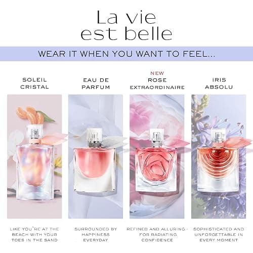Lancôme La Vie Est Belle Eau de Parfum - Long Lasting Fragrance with Notes of Iris, Earthy Patchouli, Warm Vanilla & Spun Sugar - Floral & Sweet Women's Perfume thumbnail 8