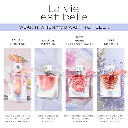 Lancôme La Vie Est Belle Eau de Parfum - Long Lasting Fragrance with Notes of Iris, Earthy Patchouli, Warm Vanilla & Spun Sugar - Floral & Sweet Women's Perfume thumbnail 9
